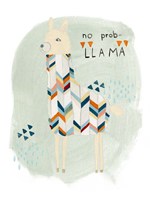 Llama Squad I Framed Print