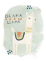 Llama Squad II Framed Print