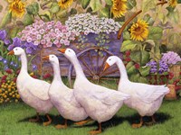 Garden March III Fine Art Print