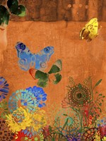 Butterfly Panorama Triptych I Fine Art Print