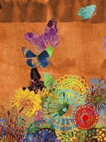 Butterfly Panorama Triptych II Fine Art Print