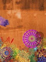 Butterfly Panorama Triptych III Fine Art Print