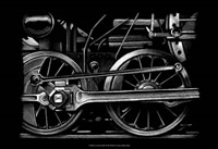 Locomotive Detail I Framed Print