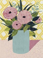 Retro Bouquet I Fine Art Print