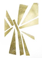 Gold Foil Symbiotic IV Framed Print