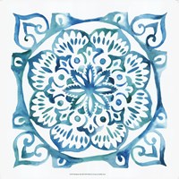 Meditation Tiles III Framed Print