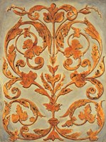 Ornamental Scroll I Fine Art Print