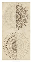 Sacred Geometry Sketch III Framed Print