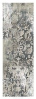 Weathered Damask Panel I Fine Art Print