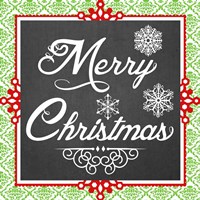 Let it Snow I Framed Print