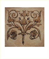 Decorative Scroll II Fine Art Print