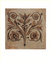 Decorative Scroll I Fine Art Print