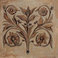 Pablo Segovia - Decorative Scroll I Fine Art Print