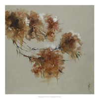 Rusty Spring Blossoms I Fine Art Print