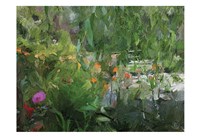Monets Pond At Giverny Fine Art Print