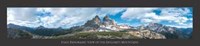 Italy Panoramic View of the Dolomiti Fine Art Print