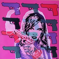 Revolver Pinks Fine Art Print