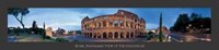 Rome Panoramic of Colosseum Fine Art Print