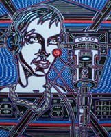 Head Phones Fine Art Print