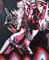 Revolver Girl 1 Fine Art Print