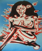 Tiki Girl Fine Art Print