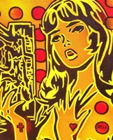 Comic Girl Fine Art Print