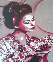 Marble Geisha Fine Art Print