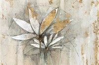 Windflowers Gold Fine Art Print