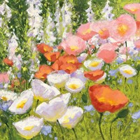 Garden Pastels II Fine Art Print