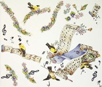 Musical Birds Fine Art Print