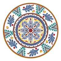 Talavera de Moda IV Framed Print