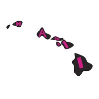 Hawaii Letters Fine Art Print