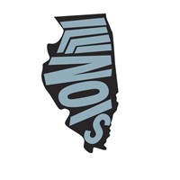 Illinois Letters Fine Art Print