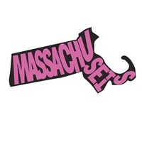 Massachusetts Letters Fine Art Print