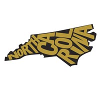 North Carolina Letters Fine Art Print