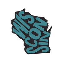 Wisconsin Letters Fine Art Print