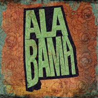 Alabama on Pattern Fine Art Print