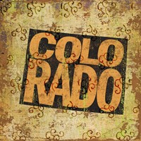 Colorado on Pattern Fine Art Print