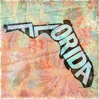Florida on Pattern Fine Art Print