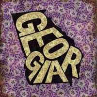Georgia on Pattern Fine Art Print