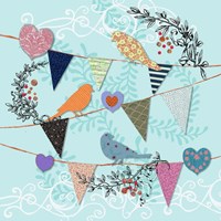 Birds and Hearts Fine Art Print