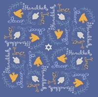 Hanukkah 4 Framed Print