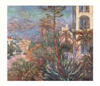 Villas a Bordighera Fine Art Print