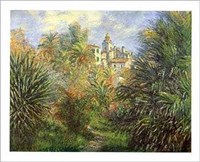 Jardins de Bordighera Fine Art Print