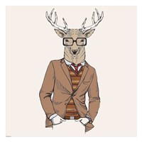 Deer-man 1 Fine Art Print