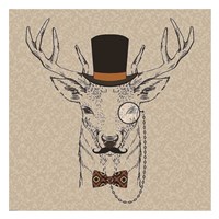 Deer-man 2 Fine Art Print