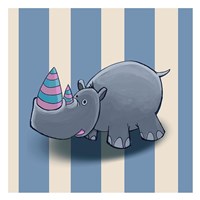 Rhino Framed Print