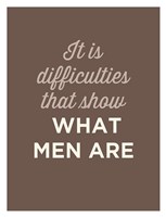 What Men Are Fine Art Print