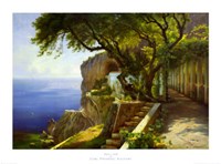 Pergola in Amalfi Fine Art Print