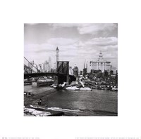Brooklyn Bridge NYC 1938 Fine Art Print